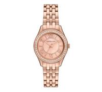 MICHAEL KORS - Montre Harlowe à Trois Aiguilles en Acier Inoxydable doré Rose, pour Femme, MK4845