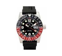 Montre HommeWatch Airplane Diver Quartz GMT Points (Dual Time). black/red 6349QGMTa17