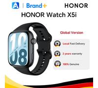 HONOR Watch X5i, nouvelle version mondiale 2026, écran AMOLED à bord fin de 1,97 pouces, autonomie de 21 jours, 109 modes sportifs BLANC