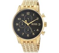 Hugo Boss Homme 44mm Bracelet & Boitier Acier Inoxydable Quartz Montre 1513531