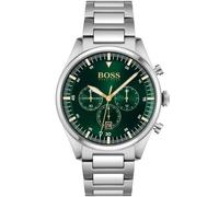 Hugo Boss Montre Argent Chronographe Hommes Pioneer 1513868 Argenté