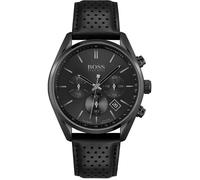 Montre - Hugo Boss - 1513880 - Quartz Chronographe - Cuir Noir - 43 mm