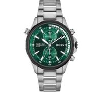 Montre - Hugo Boss - 1513930 - Chronographe - Cadran Vert - Acier Inoxydable - 10 ATM