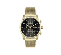 Hugo Boss Montre homme Black Sport Lux – Quartz analogique – Acier jaune