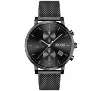 Montre - HUGO BOSS - BLACK - Acier Noir - Quartz - Analogique