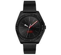 Montre - HUGO - Modèle Rond - Acier Noir - 44 mm - Chic Mixte