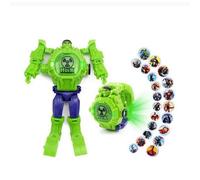 MONTRE HULK -transformers et projection 3D Marvel