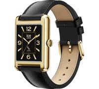 Montre ICE SMART TK 2.0 Rectangulaire avec Bracelet Cuir Or Grain Noir Ice Watch