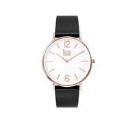 Ice-Watch - CITY tanner Black Rose-Gold - Montre noire mixte avec bracelet en cuir - 001515 (Medium)
