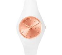 Ice-Watch - ICE chic White Rose-Gold - Montre blanche pour femme avec bracelet en silicone - 001399 (Small)
