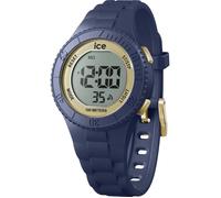 Ice-Watch - ICE digit Dark blue gold - Montre bleue pour garçon (mixte) avec bracelet en plastique - 021618 (Small)