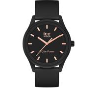 Montre - Ice-Watch - ICE solar power Black rose-gold - Énergie solaire - Bracelet en silicone - Femme