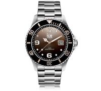 ICE-WATCH - Ice Steel Black Sunset Silver - Montre Argent pour Femme avec Bracelet en Metal - 016768 (Medium)