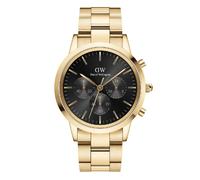 Montre ICONIC CHRONOGRAPH LINK ONYX G Daniel Wellington Homme