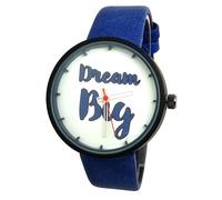 MONTRE IDÉE CADEAU ORIGINAL COOL DREAM EFFET JEAN BLEU TEXTE MIXTE DRÔLE NOIR