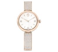 Montre Illumina, Fabriqué en Suisse, Bracelet en métal, Ton doré, Finition champagne doré OS