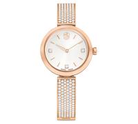 Montre Illumina, Fabriqué en Suisse, Bracelet en métal, Ton or rose, Finition or rose OS
