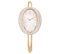 Montre Imber bangle, Fabriqué en Suisse, Bracelet en métal, Ton doré, Finition champagne doré OS