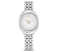 Montre Imber oval, Fabriqué en Suisse, Bracelet en métal, Ton argenté, Acier inoxydable OS