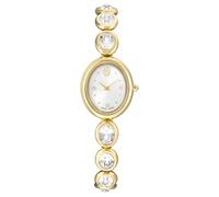 Montre Imber oval, Fabriqué en Suisse, Bracelet en métal, Ton doré, Finition ton doré OS