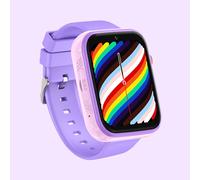 Montre Intelligente 4g Pour Enfants,Gps,Wifi,Trace,Carte Sim,Téléphone,Avec Caméra,Voix,Vidéo,Appels Sos,Whatsapp,Idéale Pour Les Enfants Étudiants - Type Violet-Asia Version