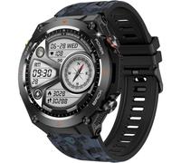 Montre intelligente à écran IPS de 145 pouces positionnement GPS (noir