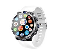 Montre Intelligente Avec Carte SIM 4G, Réponse/passer Un Appel, Fonction NFC Double Caméra HD, Positionnement En Temps Réel WIFI + LBS + GPS Intégré, Batterie De Montre 900 MA, Écran Rond De 1,39", Ca