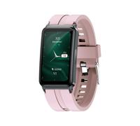 Montre intelligente avec ECG/HRV, fréquence cardiaque, divers modes sportifs Pink