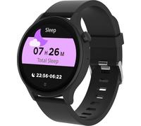 Montre intelligente Bluetooth noire