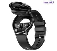 Montre Intelligente Bluetooth Sans Fil Pour Homme",Casque X10,Tws,2 En 1,Appel D'absorption,¿¿Couteur,Tension Art¿¿Rielle,Test De Fr¿¿Quence Cardiaque,"Montre Intelligente De Sport De Sant¿¿ - Type Bl