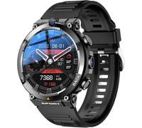 Montre intelligente, carte SIM 4G, écran rond de 3,5 cm, double caméra HD, NFC, WiFi intégré, LBS, positionnement GPS, batterie 900 mAh, cadeaux pour hommes