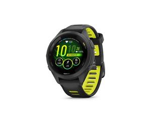 Montre intelligente de course - GARMIN - Forerunner 265S - Noir - GPS - Fréquence cardiaque - Étanche 10 Atm