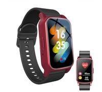 Montre intelligente de détection de chute pour personnes âgées, avec appels vocaux HD et appels vidéo HD, faible consommation d'énergie et longue durée de vie de la batterie, montre d'alerte de chute