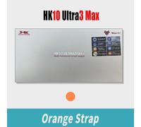 Montre Intelligente De Sport Pour Hommes Et Femmes,Hk10 Ultra 3 Max Amoled,Connexion De Partage De Réseau,Robots Ai,Musique Locale,Mise À Niveau 2025 -Orange Strap-Noir Machine