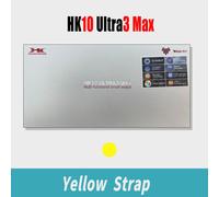 Montre Intelligente De Sport Pour Hommes Et Femmes,Hk10 Ultra 3 Max Amoled,Connexion De Partage De Réseau,Robots Ai,Musique Locale,Mise À Niveau 2025 -Yellow Strap-Noir Machine