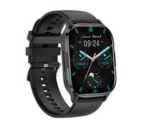 Montre intelligente étanche avec différents modes sportifs, appels Bluetooth Black