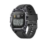 Montre intelligente étanche - RNCYN - Grand écran 2.01 pouces - Réponse appel - Étanche IP67 - Silicone noir - 650mAh