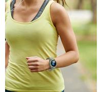 Montre Intelligente Fitness Tracker IP67 étanche écran Tactile de 1,3 Pouces avec Moniteur de Fréquence Cardiaque Suivi du Sommeil pour Hommes Femmes iOS (Vert)