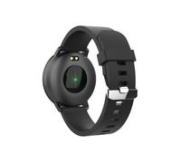 Fitband - Montre connectée Tracker d'activités fitness & fréquence cardiaque Discrète et Légère, Batterie Longue durée - Waterproof IP67 - Noire