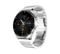 Montre Connectée Luxe Homme Appels Suivi Sport Santé Etanche Grand 2 Forever Argent