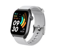 许愿日 Montre Intelligente GTS7pro - Montre Sportive avec Monitoring de la Fréquence Cardiaque, de l'Oxygène dans Le Sang (SpO2) et Détection sur Toutes Les Peaux (Silicone Grey)