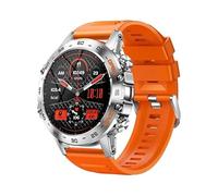 Montre intelligente K52 Bluetooth Appel 3,5 cm IPS Grand écran 400 mAh Longue veille Surveillance de la santé Sport de plein air Hommes Femmes Smartwatch (Orange)