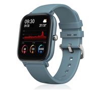 Montre intelligente - LUNAVO - 44mm - Bluetooth - Étanchéité IPX7 - Surveillance santé