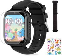 Montre Intelligente Multifonction Pour Enfants Avec Fonction D'appel, 31 Puzzles Et 15 Livres Audio A26 Noir[Mon8301237]