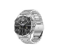 Montre intelligente - NEOZHOU - CF53 - Ecran AMOLED 1,75" - Bluetooth - Bracelet acier argenté