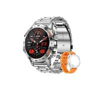 Montre intelligente - NEOZHOU - K52 - Surveillance santé - Bluetooth - Bracelet acier argenté