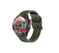 Montre intelligente - NEOZHOU - Z6 - GPS - Bluetooth - Santé - Ecran 1,43" - Vert militaire