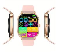 Montre intelligente - PARAMOUNT CITY - 2026 - Écran 2 02"" HD - Autonomie 15 j - Bracelet silicone rose