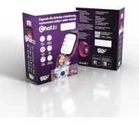 Montre intelligente pour bébé KiDiZ Chat rose
