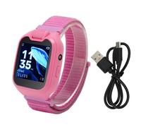 Montre Intelligente Pour Enfants 1,54 Pouces Ips Hd éCran Tactile Couleur Montre Intelligente Pour Enfants 2g Gsm Prise En Charge Appel TéLéPhonique Alarme Sos Photo VidéO Jeu De Musique Rose